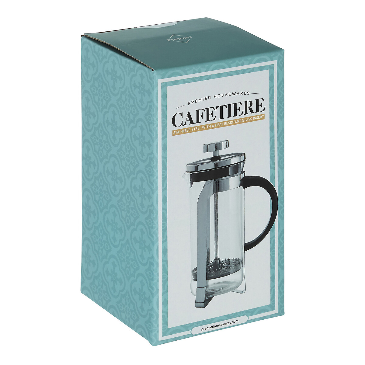 Akeala Stainless Steel Cafetiere 350ml silver-coloured, SO'HOME