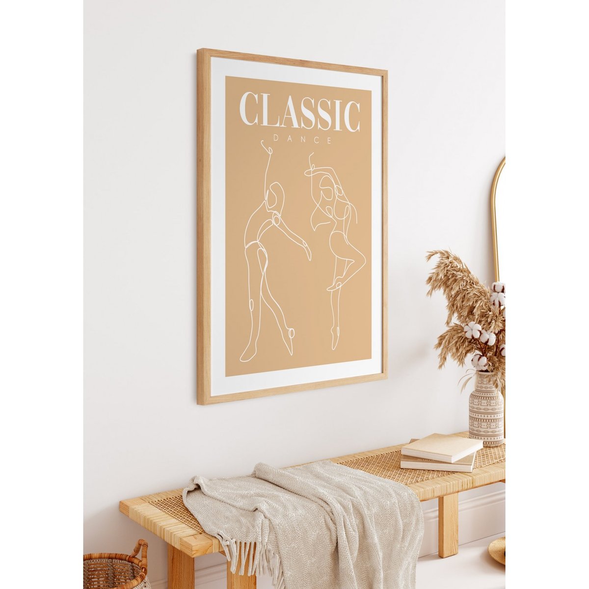 Poster Classic dance blanc, L'AFFICHERIE