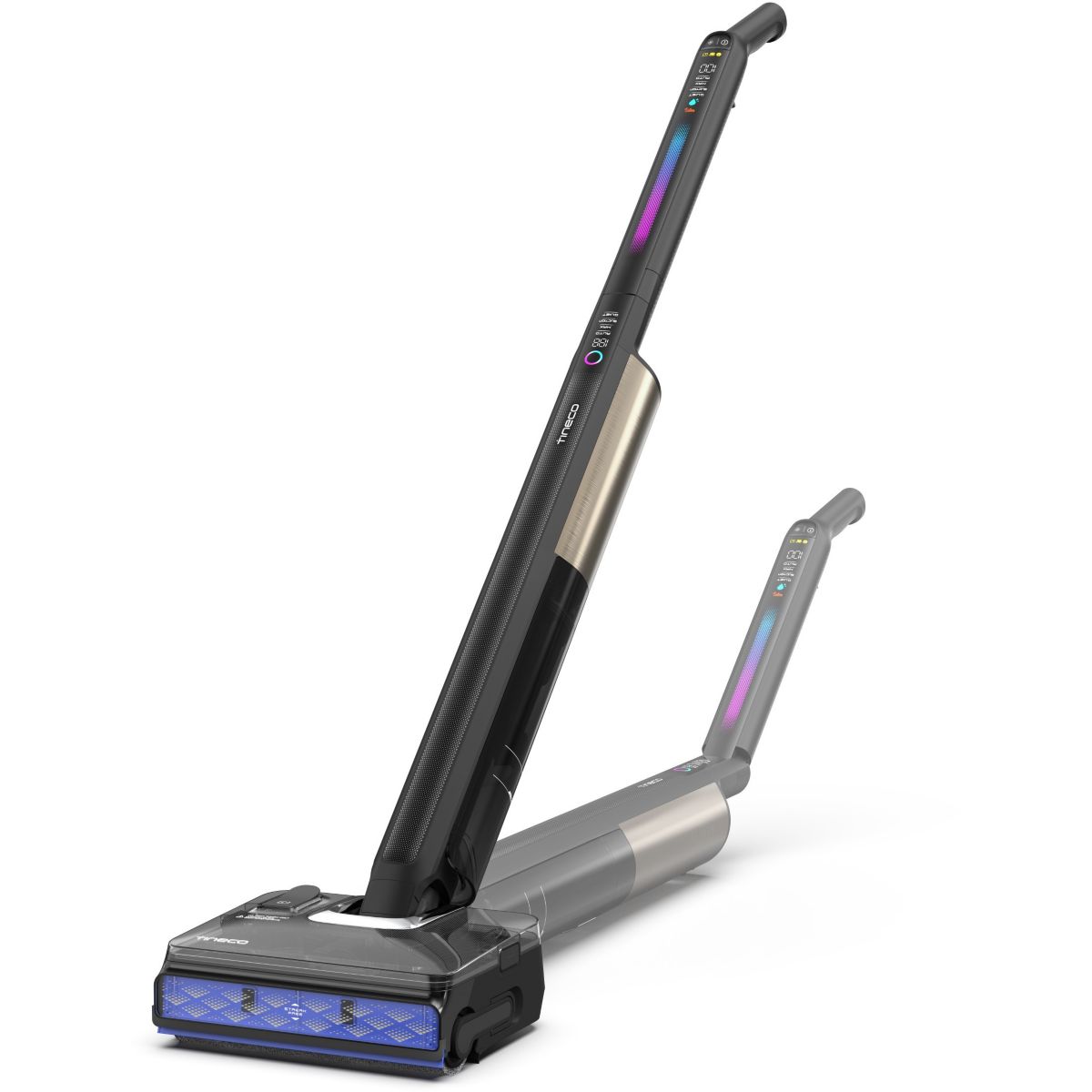 Aspirateur laveur pliable Floor One S7 Fold Elite Noir couleur unique, TINECO
