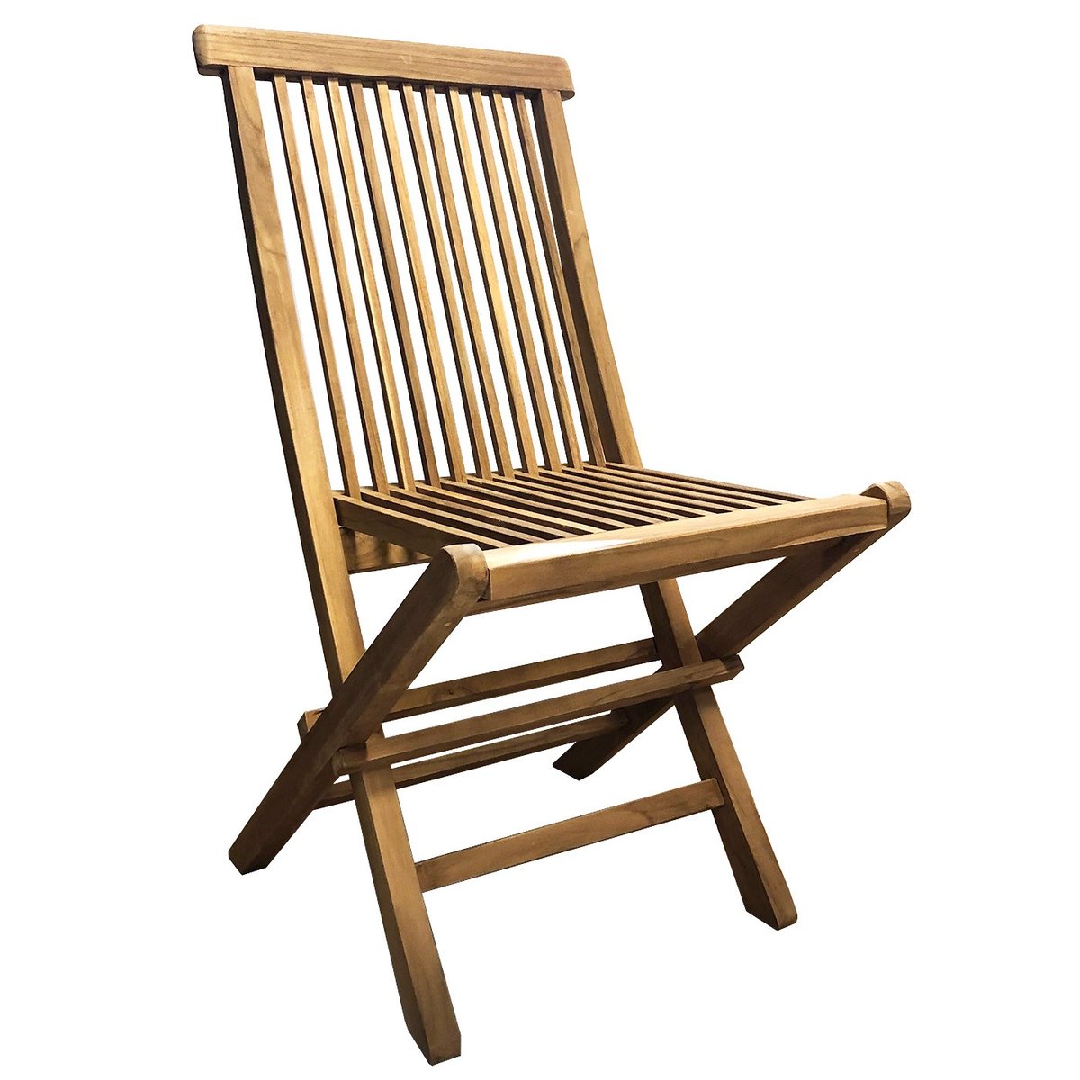 Chaise de jardin pliante, LENS bois, GESCOVA