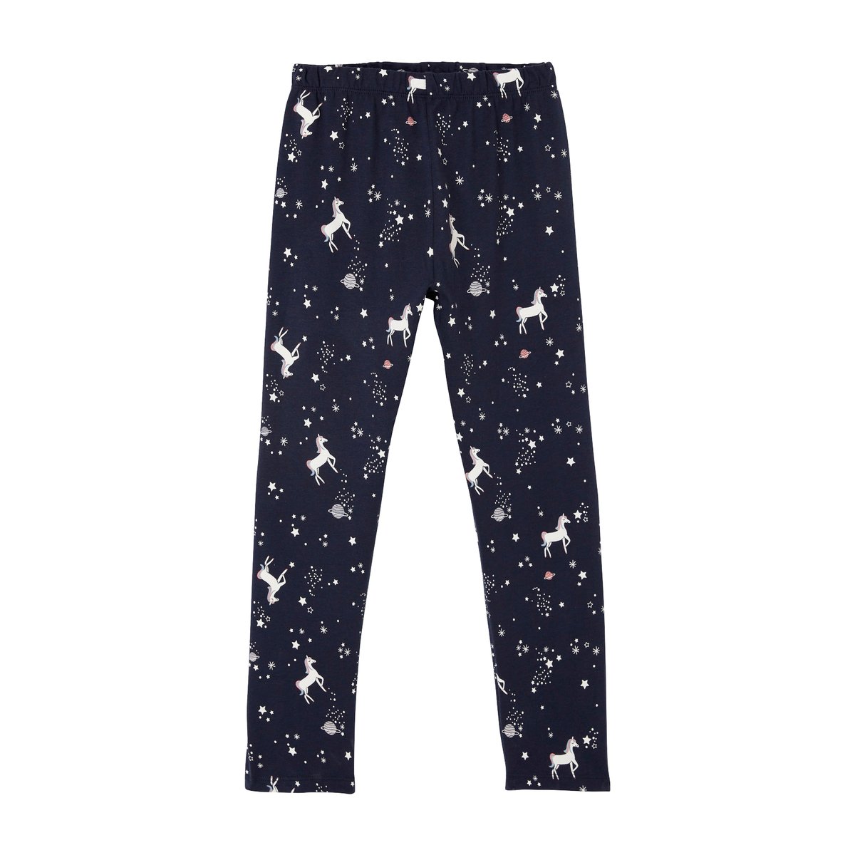 Lot de 2 pyjamas licorne Oeko-Tex® lot rose, VERTBAUDET
