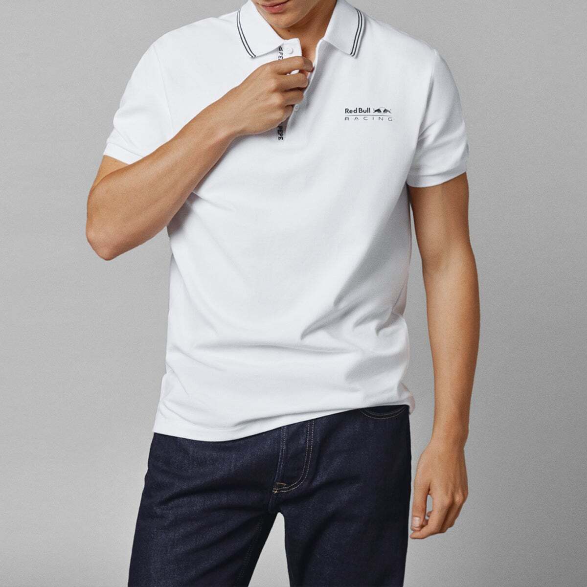 Polo Élastique En Piqué blanc, PEPE JEANS