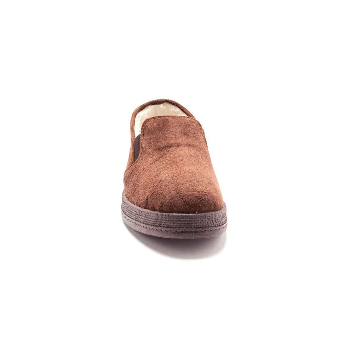 Sans-gêne mixtes en mouton véritable marron, PEDICONFORT