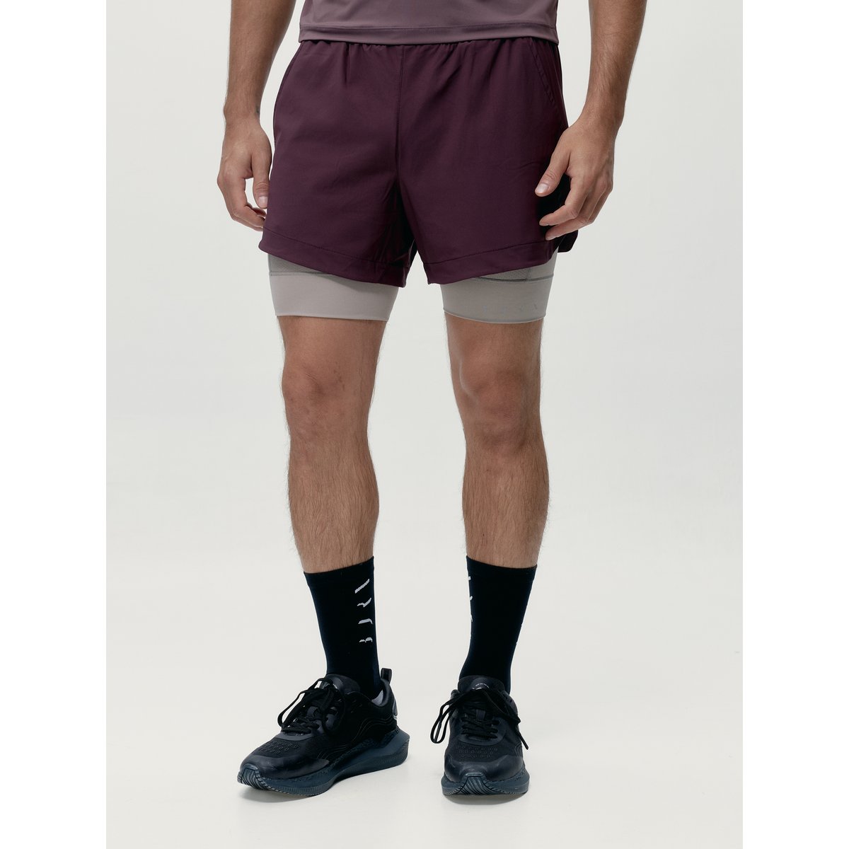 Short sport Homme Training Running MASHU bordeaux, BORN
