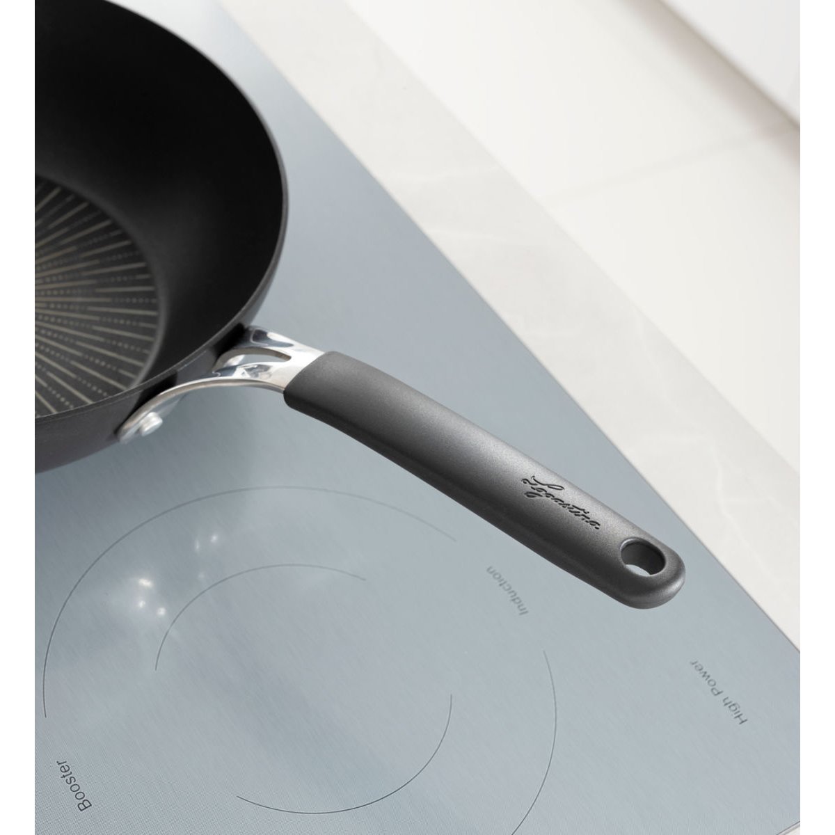 Poêle ø24 cm tempra® antiadhésif noir, LAGOSTINA