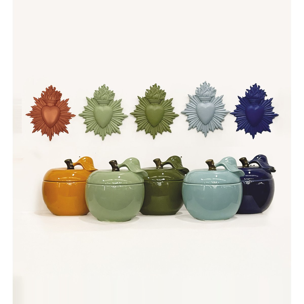 Boîte pomme bleu, OPJET