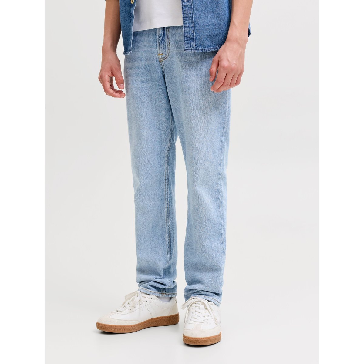 Coupe Regular blue denim 1, JACK & JONES JUNIOR