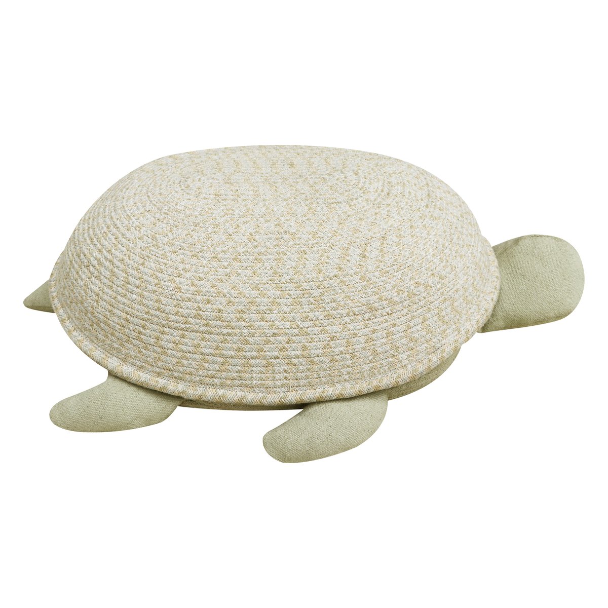 Panier Maman Tortue MERVEILLES DE LA MER naturel , vert, LORENA CANALS
