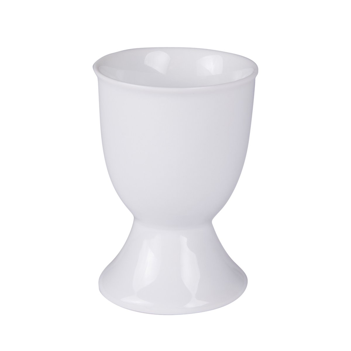 Coquetier sur pied, hauteur 7 cm (lot de 6) blanc, TREND UP