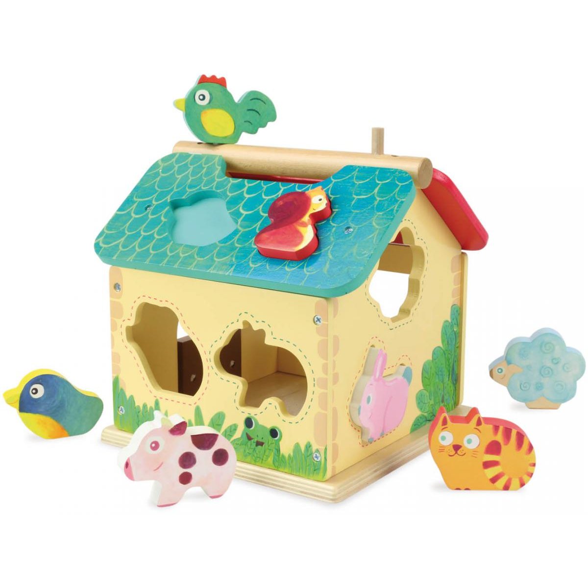 Ferme Des Formes 2475s multicolore, VILAC