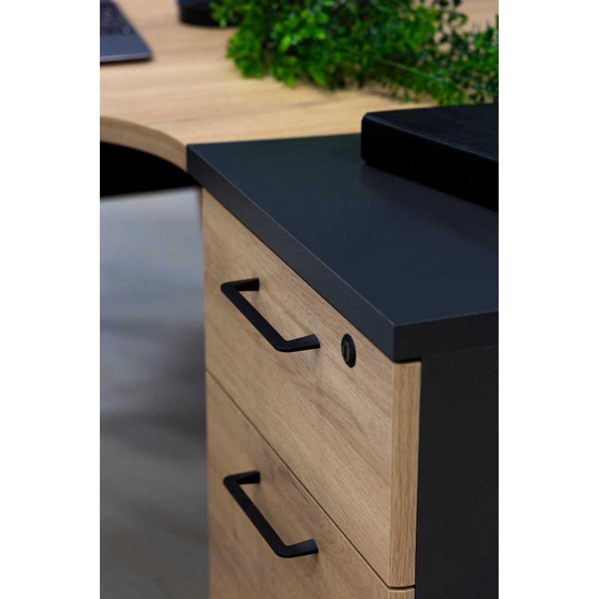 Caisson de bureau du 2 tiroirs beige, GAMI