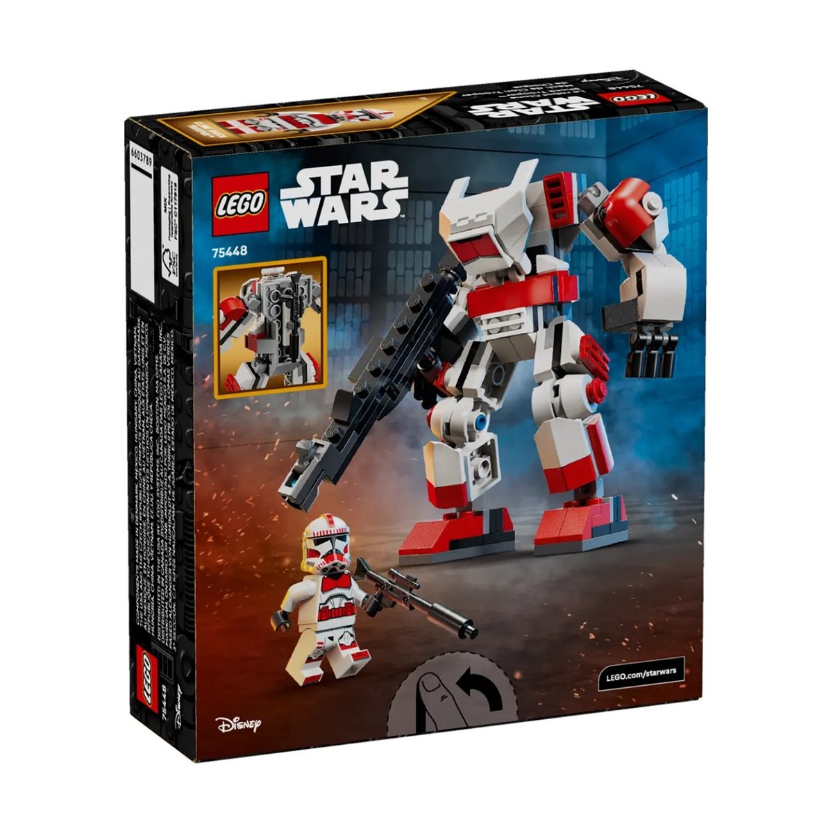 Star Wars Le robot du Shock Trooper Clone multicolore, LEGO