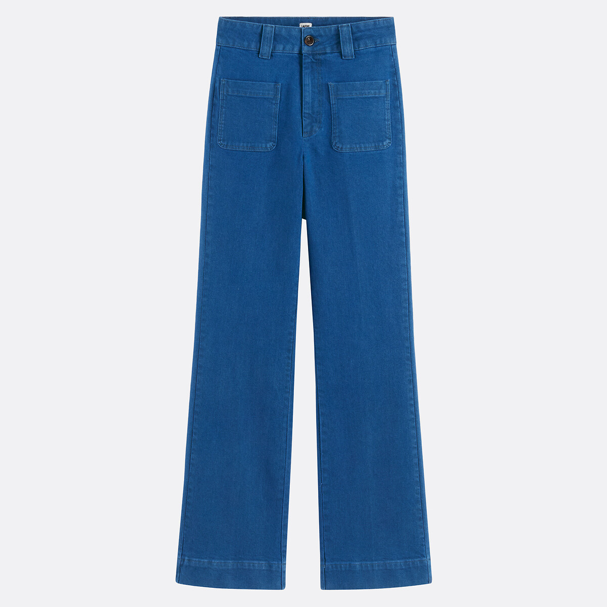 Jean bootcut, taille haute bleu baby blue, LA REDOUTE COLLECTIONS