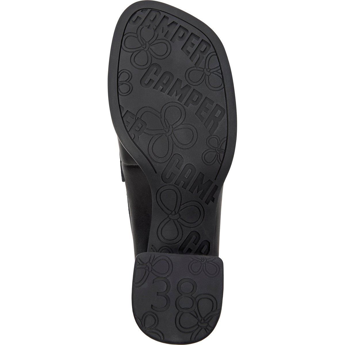 Mocassins Kora Smooth Leather noir, CAMPER