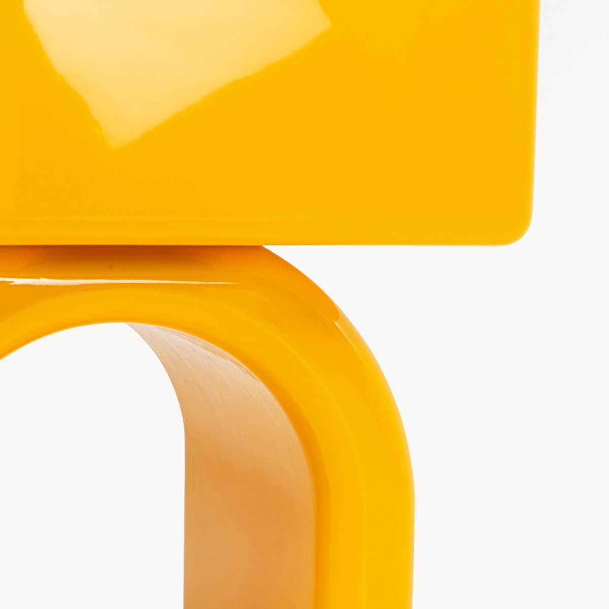 Chevet 1 tiroir, ELIANO jaune, KARE DESIGN