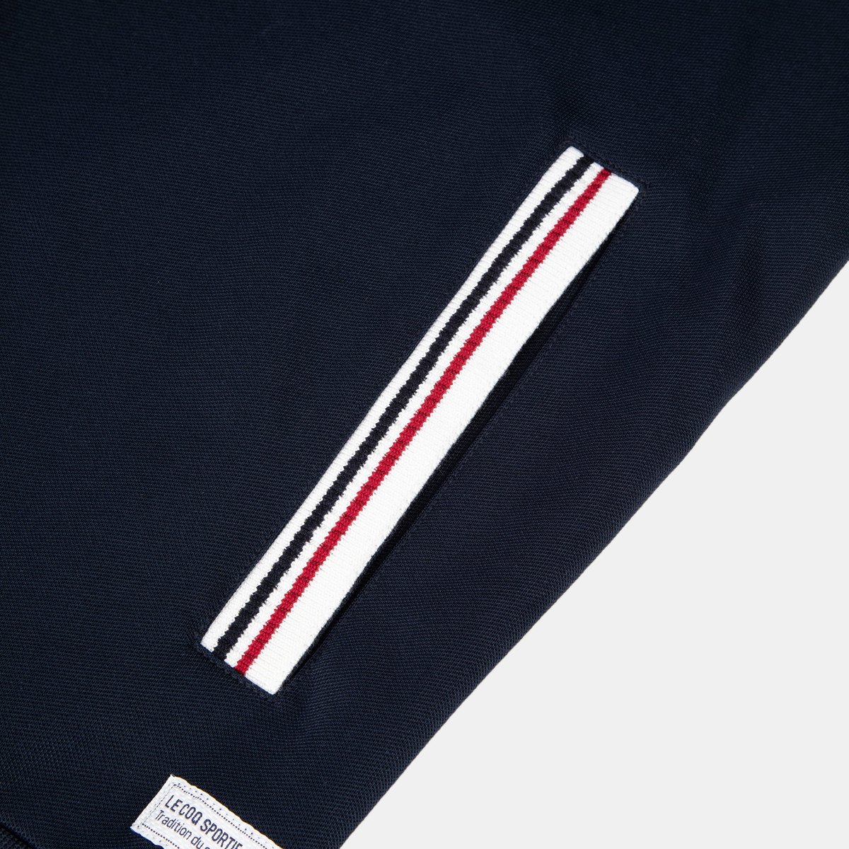 Sweat à capuche Tricolore bleu, LE COQ SPORTIF