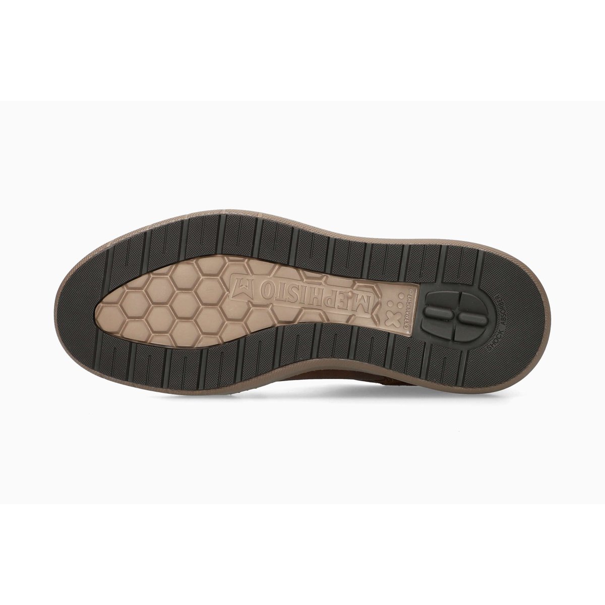 Baskets en cuir JAMY bleu p5150, MEPHISTO