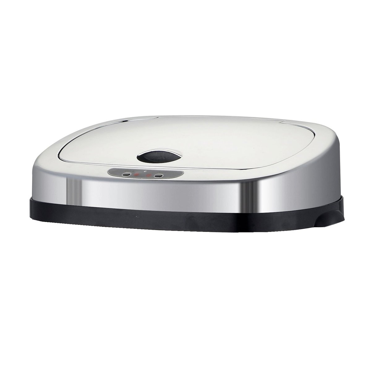Couvercle de poubelle automatique 124 LARGO CHROME argent, KITCHEN MOVE