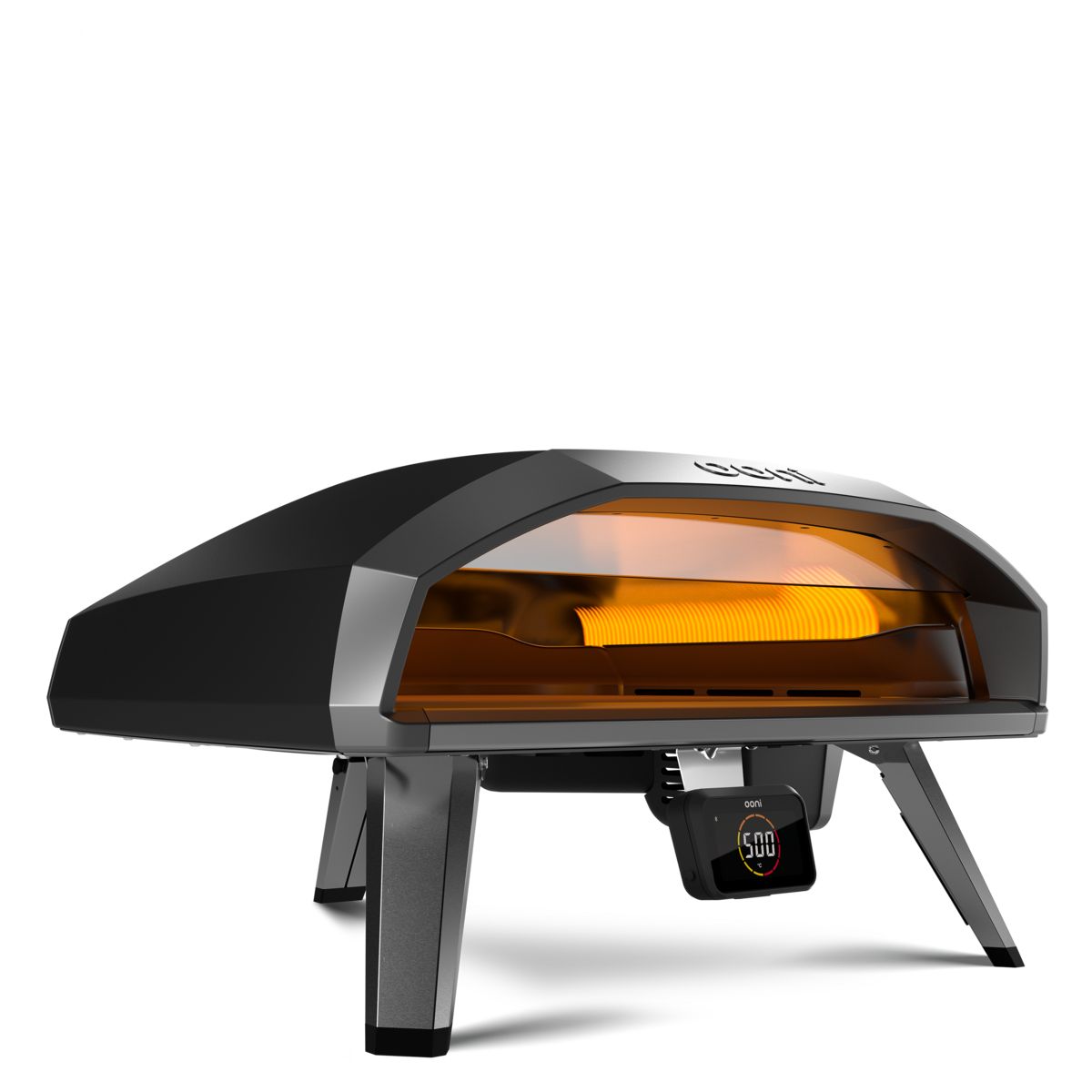 Four à pizza gaz Koda 2 Pro noir pizza 45 cm, préchauffage 30 min, de 160 à 500°C couleur unique, OONI