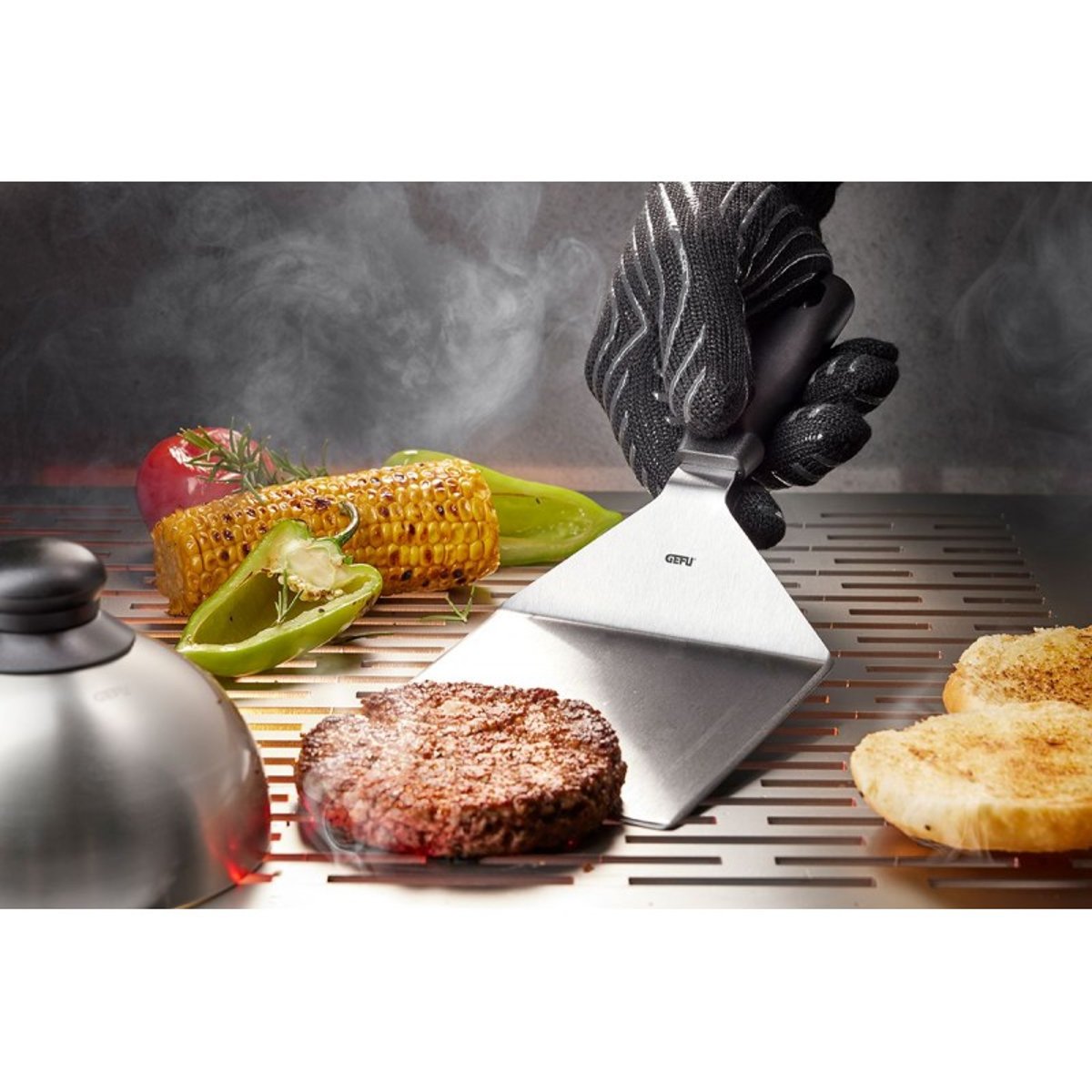 Barbecue Turner XXL argent / métallique, GEFU