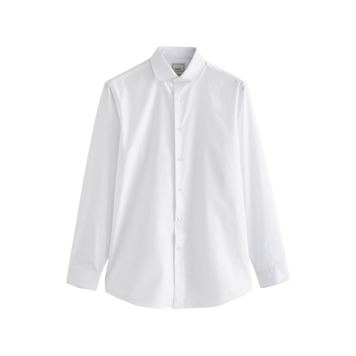 Chemise d’entretien facile à manchette simple blanc, NEXT