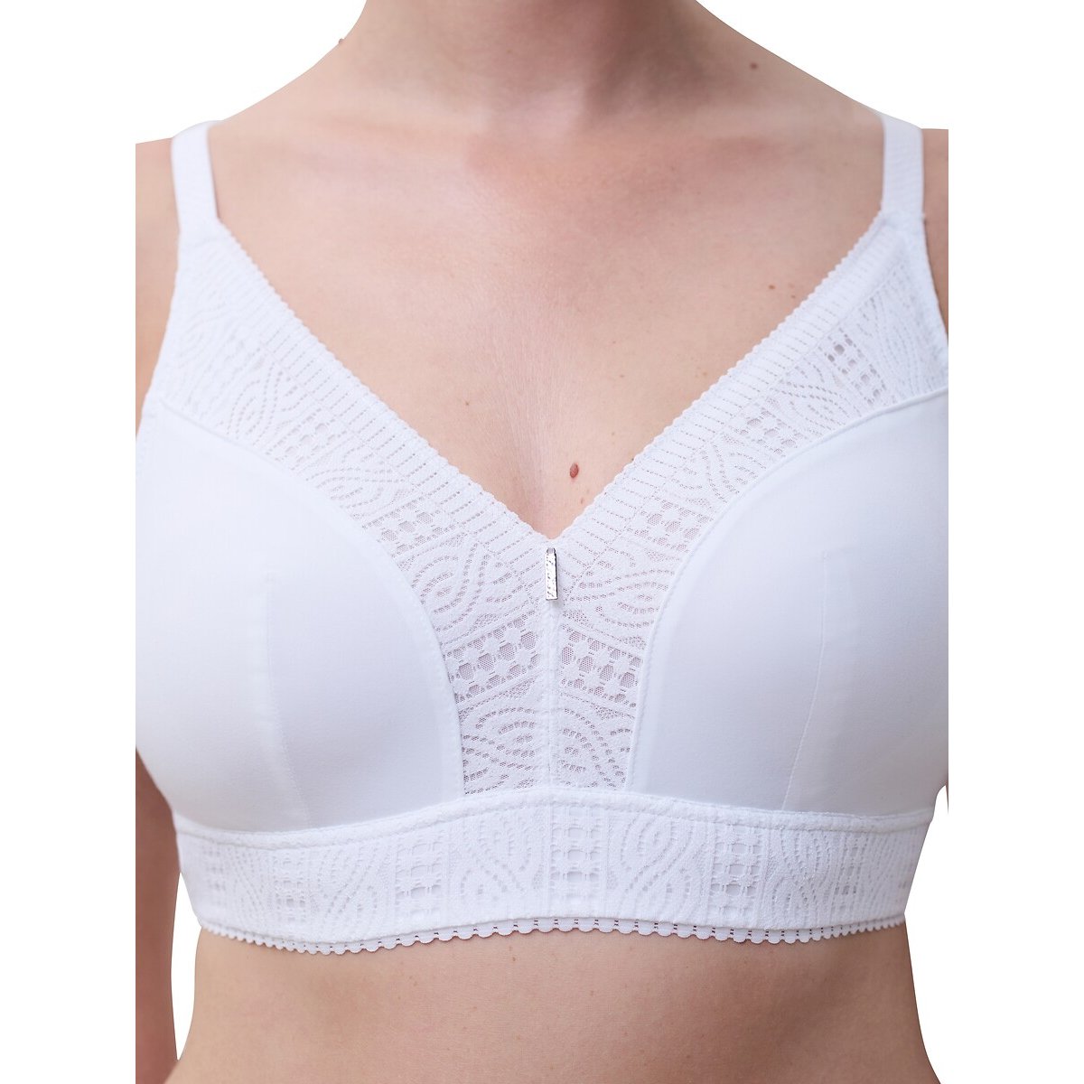 Easy Support Non-Underwired Bra white, CHANTELLE