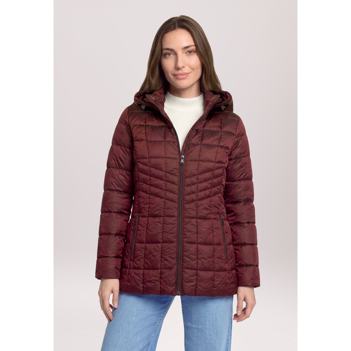 Veste outdoor à capuche amovible port royale, BETTY BARCLAY