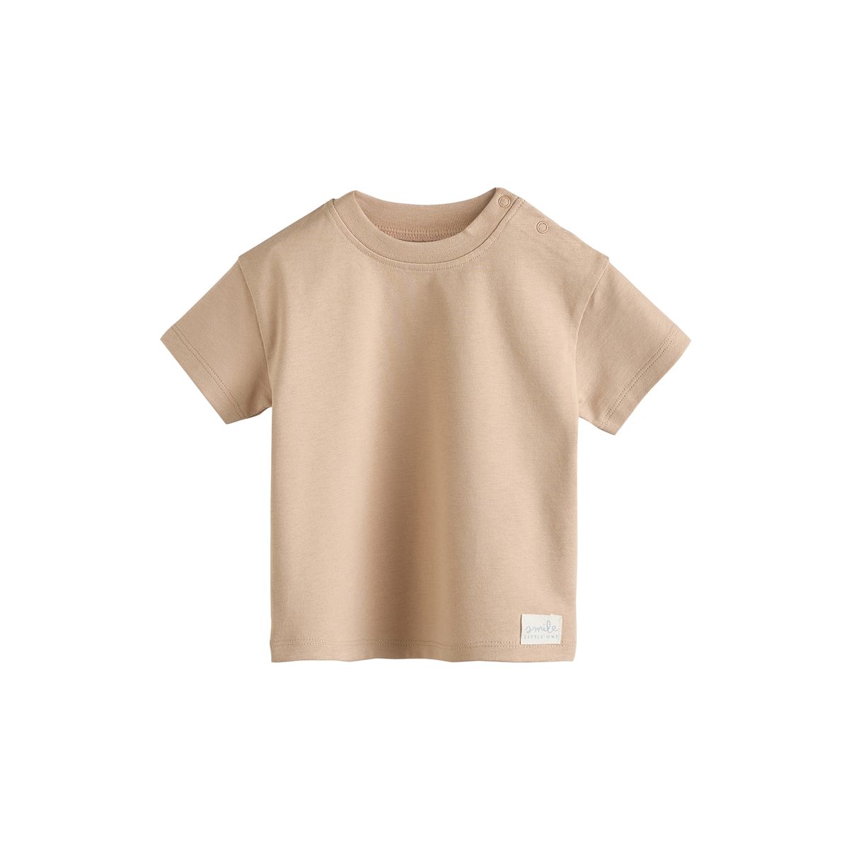 T-shirt bébé à manches courtes, lot de 4 mono/neutre, NEXT