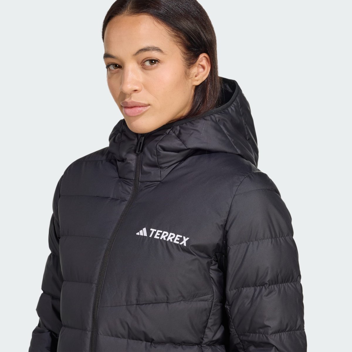 Parka À Capuche Matelassage Léger Terrex Multi 2.0 black, adidas Performance