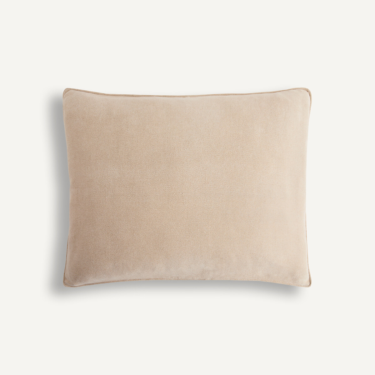 Housse de coussin, velours chenille, Albon ivoire, AM.PM