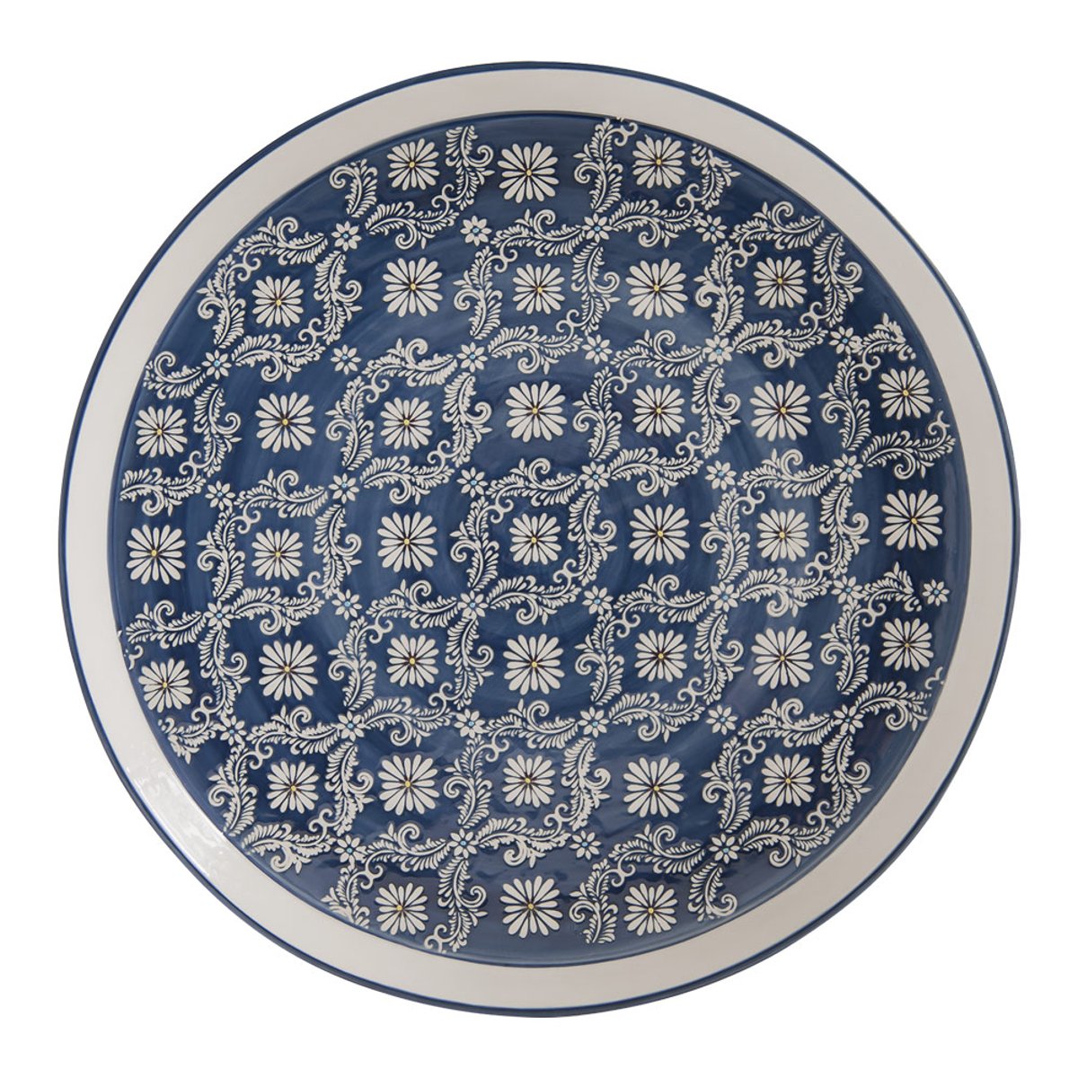 Plat à tarte Almada 31 cm bleu, TABLE PASSION