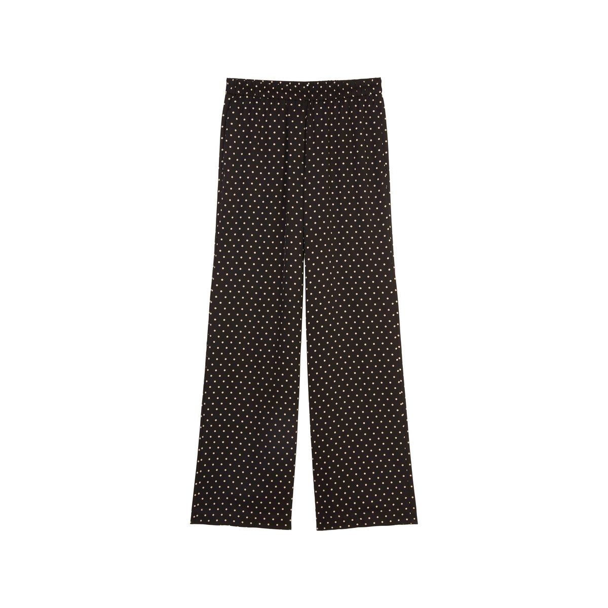 Pantalon large avec taille élastique en LENZING™ ECOVERO™ combo, MARC O'POLO