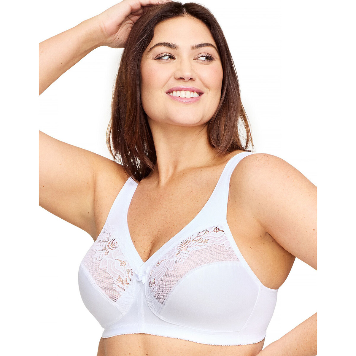 Soutien minimizador Magic Lift, sem armação branco, GLAMORISE