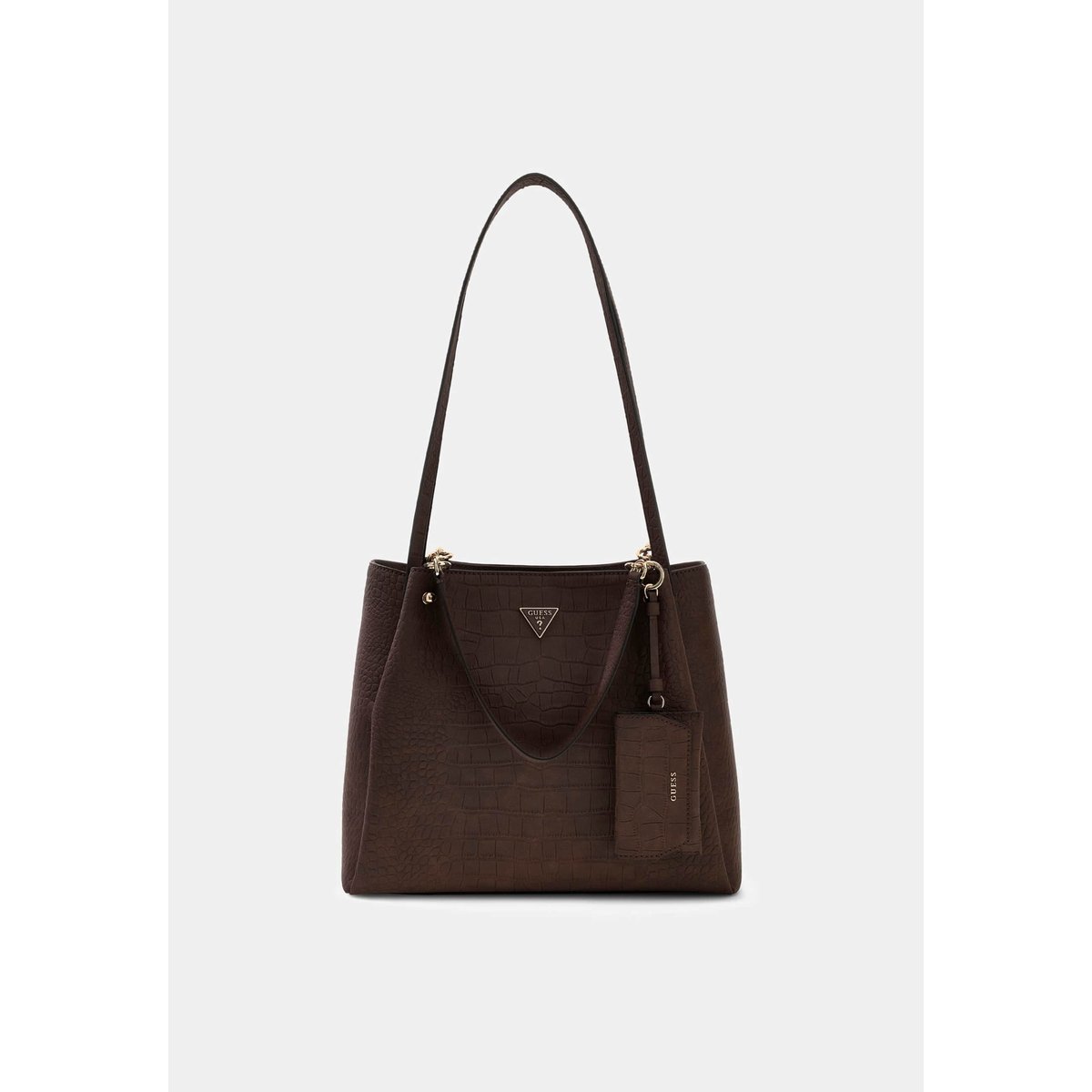 Sac Tote Lorella marron, GUESS