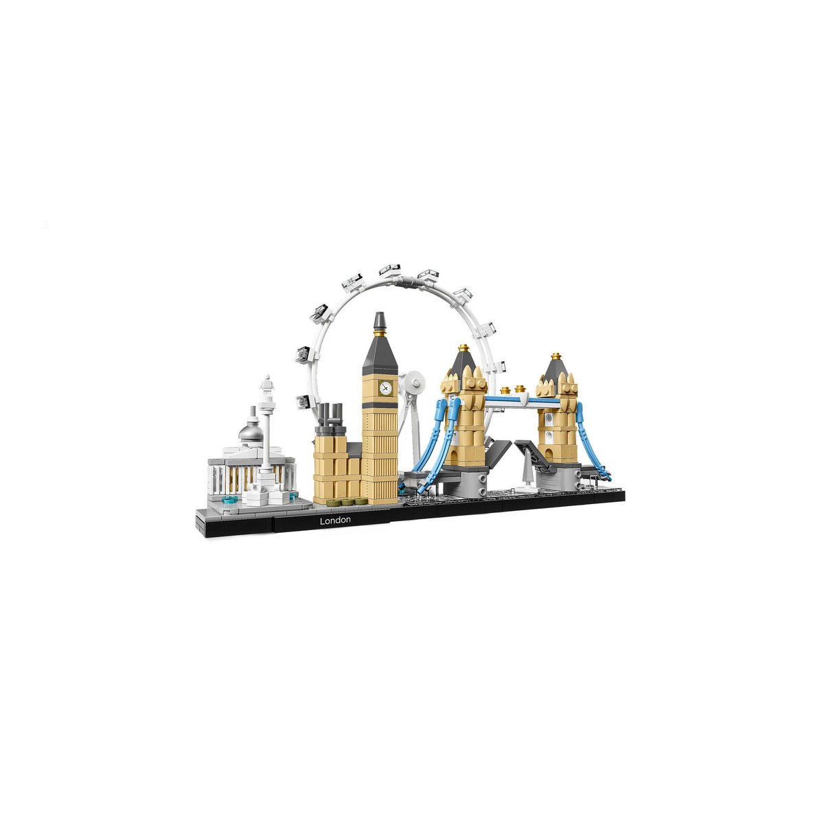 Modèle LEGO Architecture - Londres 21034 - Recréez la Ville Iconique multicolore, LEGO