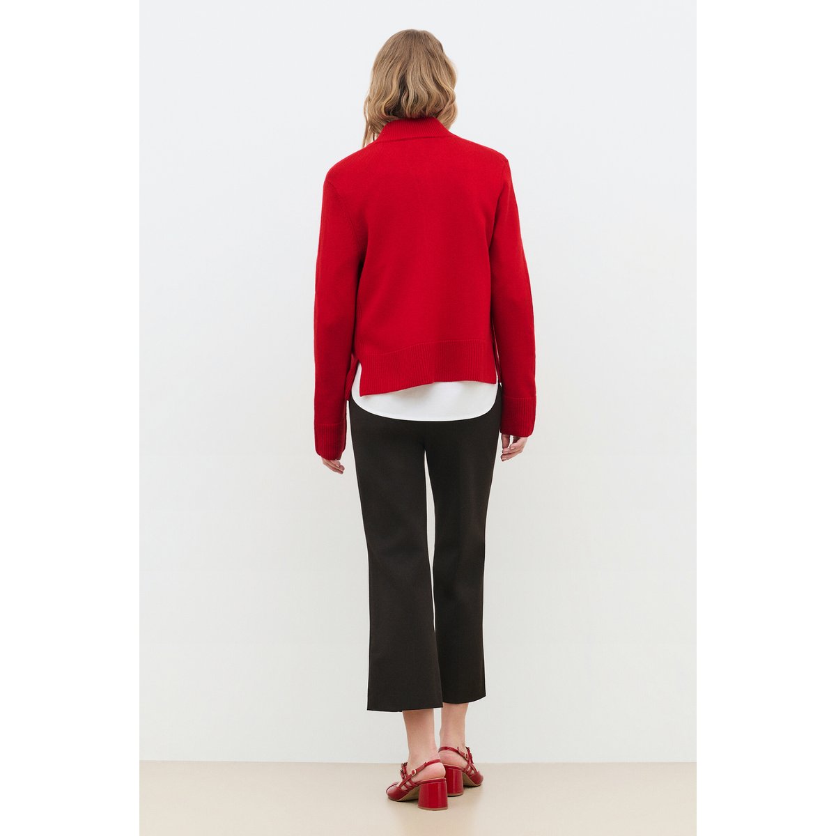 Pull droit camionneur MWINNIE rouge, CAROLL