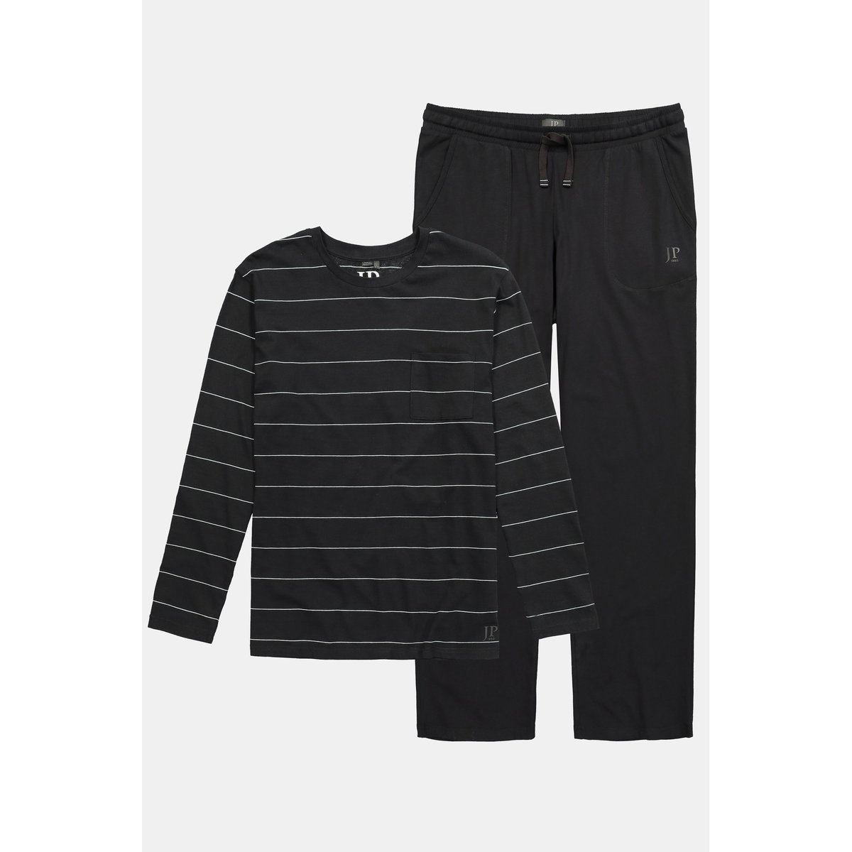 Pyjama, homewear, ensemble deux pièces noir, JP1880