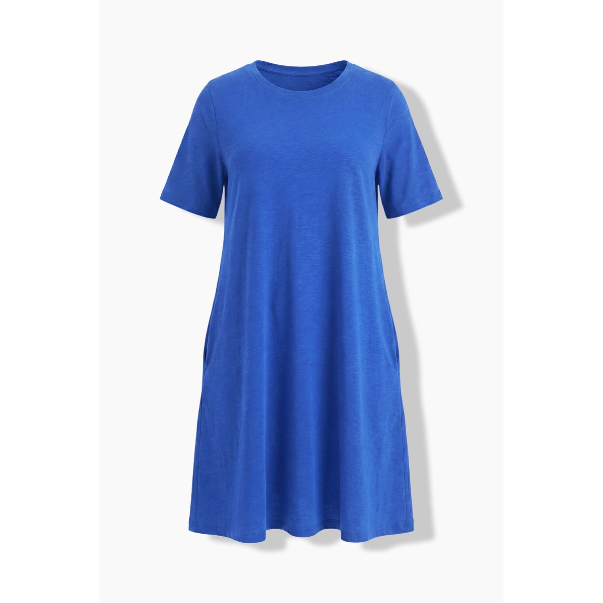 Robe en jersey avec poches, coupe évasée bleu azur, ULLA POPKEN