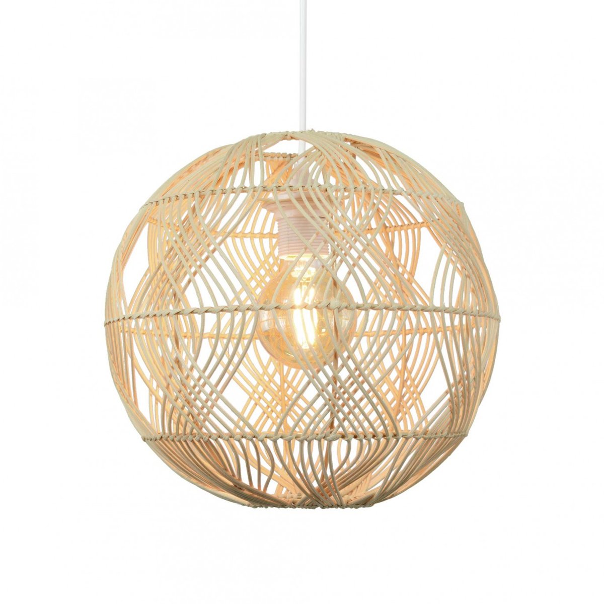 Suspension en rotin, JAMA naturel, C-CREATION
