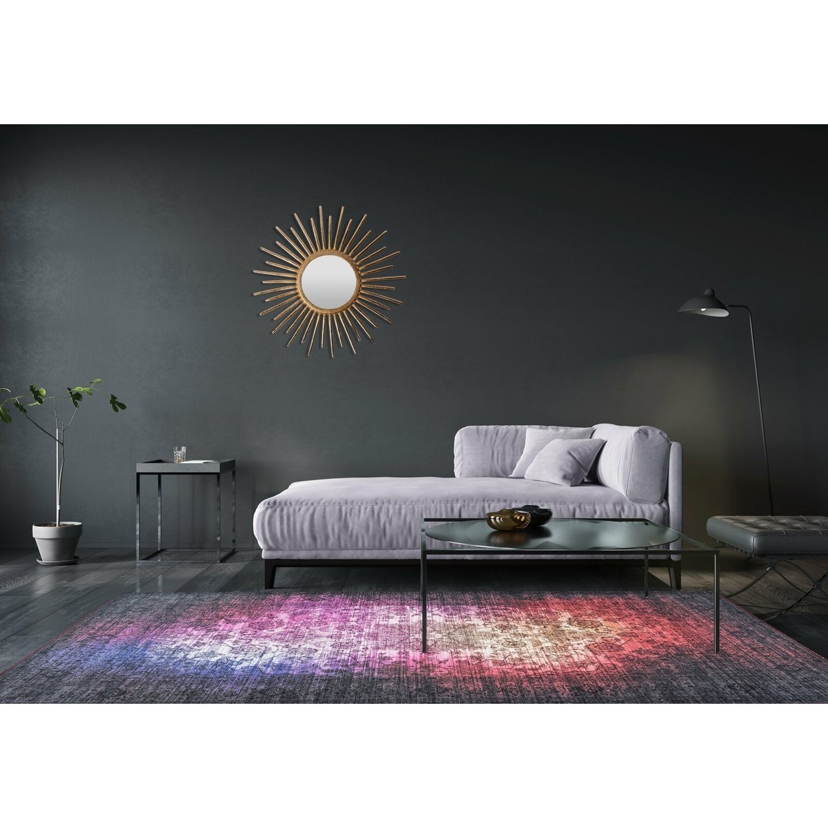 Tapis rectangulaire, GALAXY multicolore, ARTE ESPINA