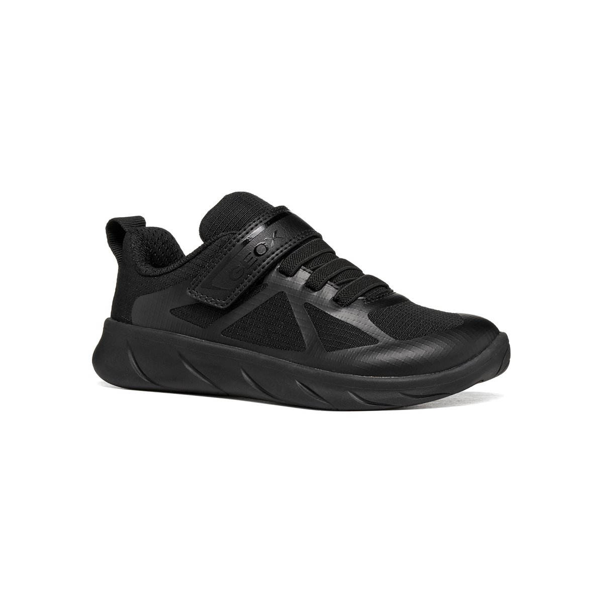 Baskets J FOOT-RUN noir, GEOX