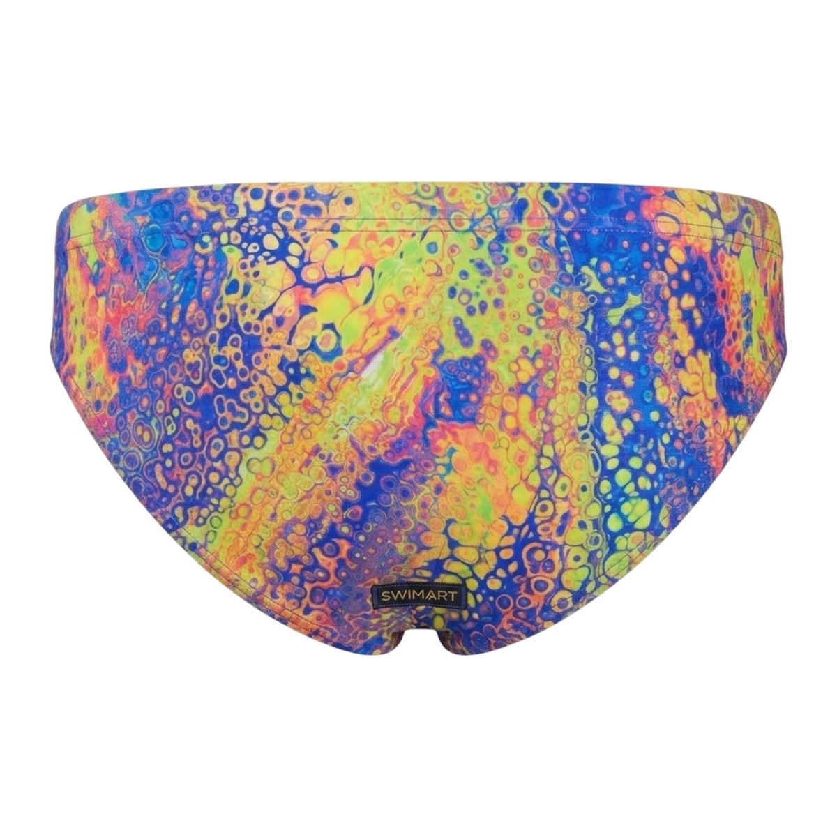 Slip de bain motif/style psychédélique rose / jaune, SPEEDO
