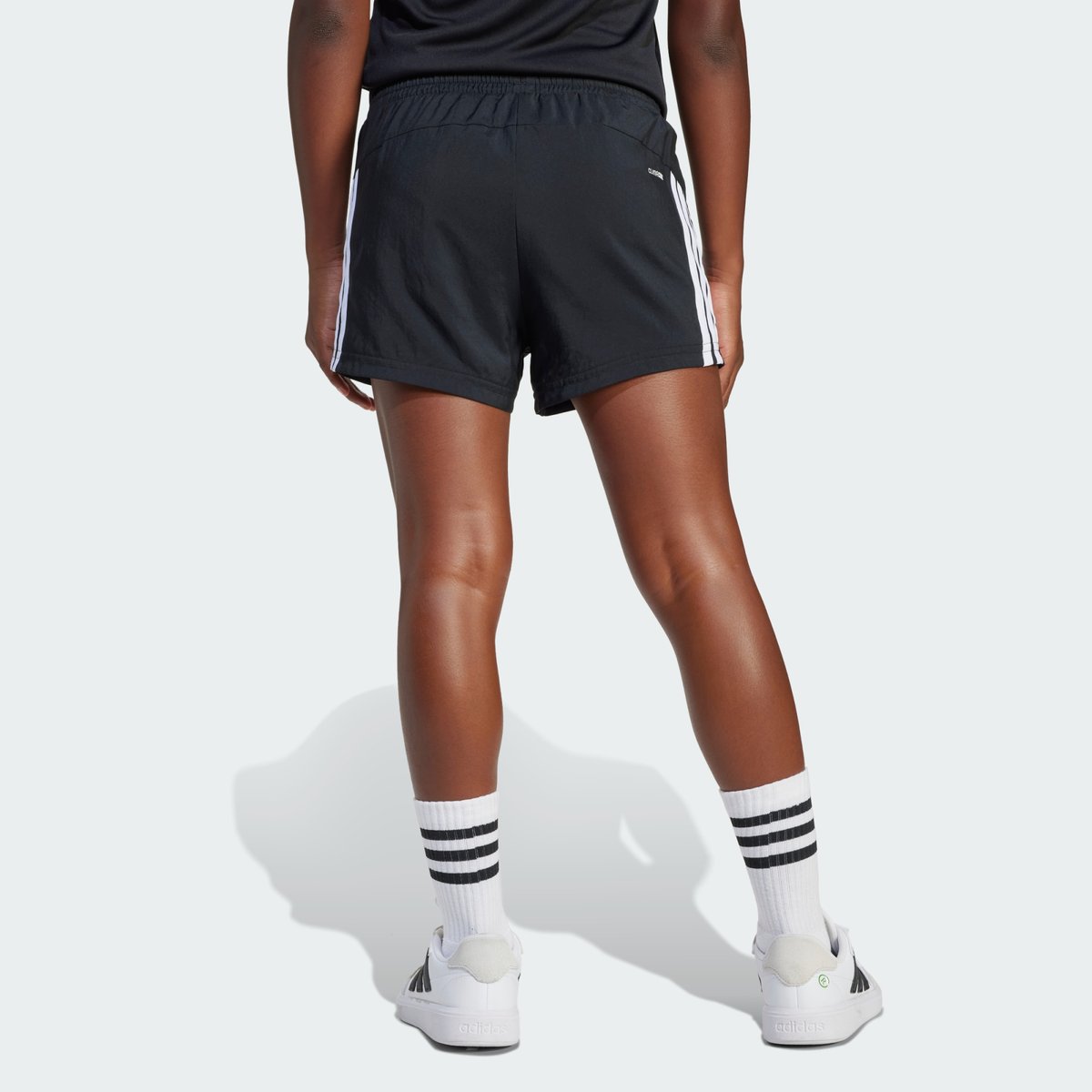 Short 3 Bandes Train Essentials Enfants Short 3 Bandes Train Essentials Enfants black / white, ADIDAS SPORTSWEAR