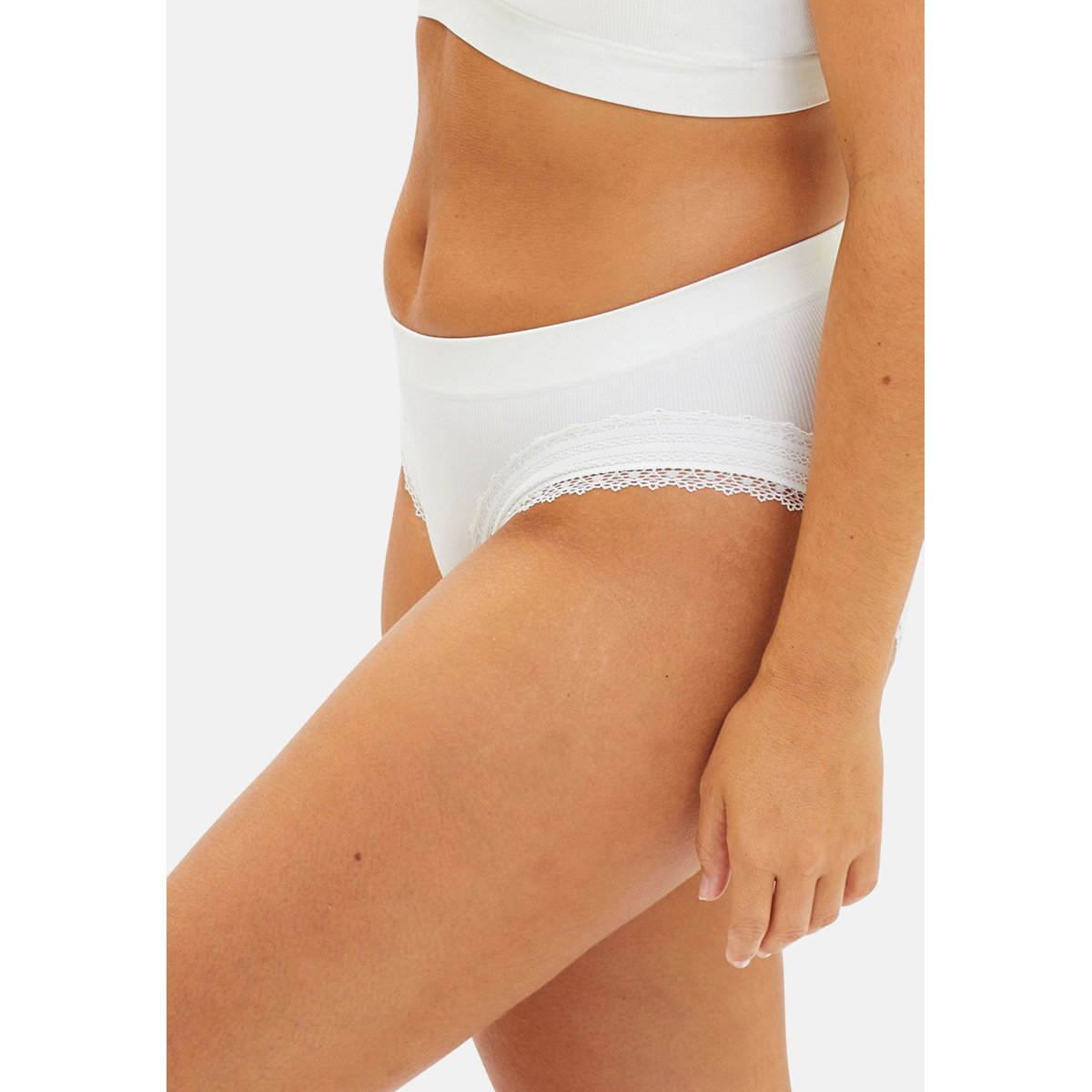 Slip AGATHE ivoire, SANS COMPLEXE