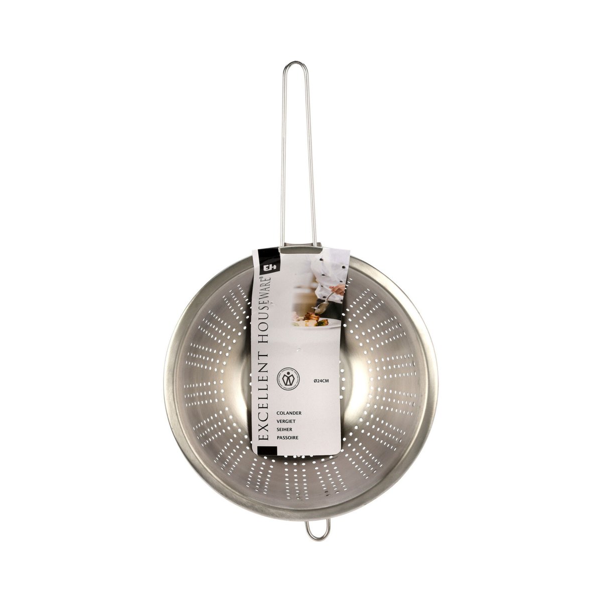Passoire avec Manche Acier Inoxydable chrome/inox, WADIGA