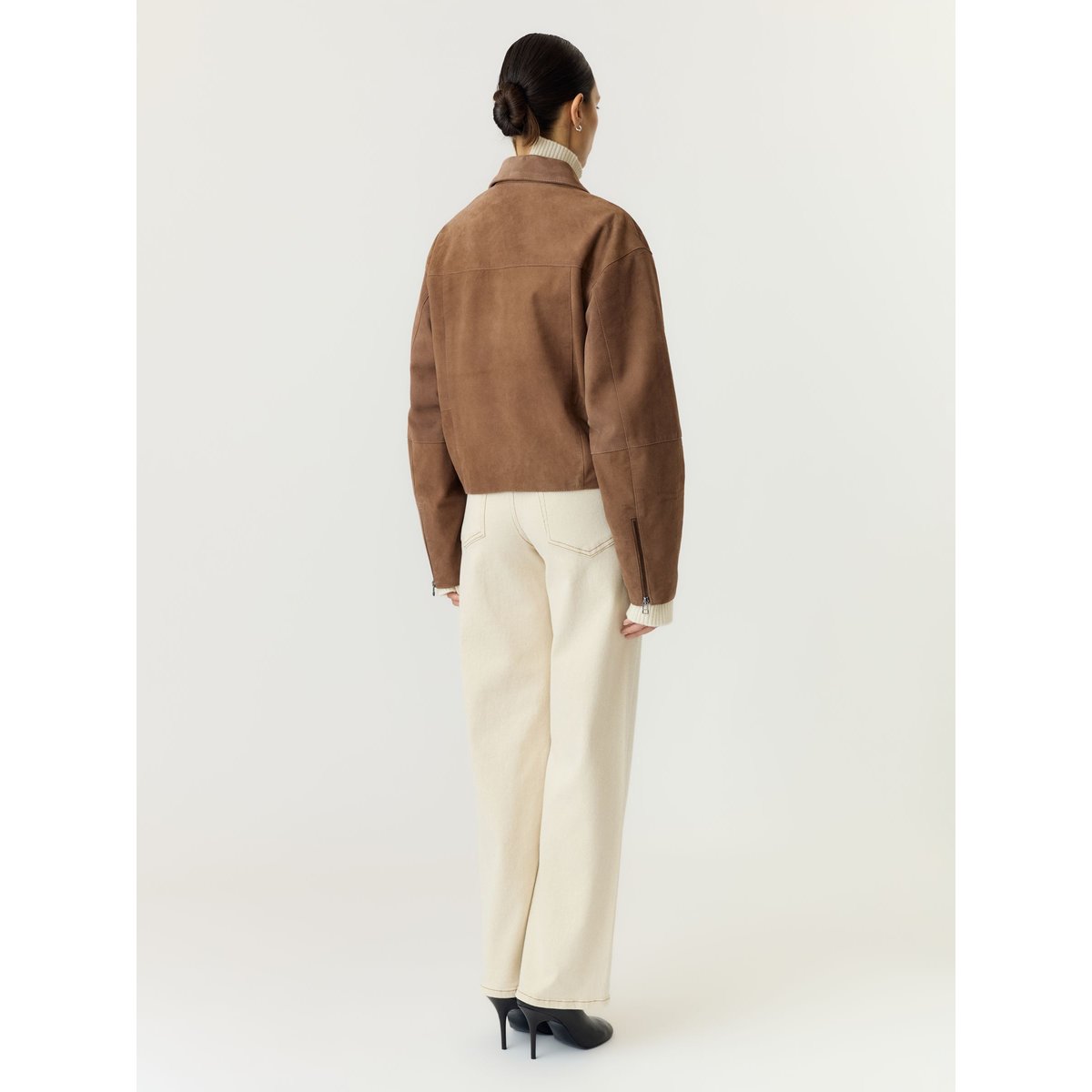Veste marron - sepia1, YAS