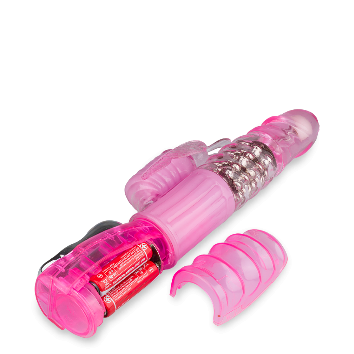 Vibromasseur vibro rabbit papillon gros diamètre rose, LOVE AND VIBES