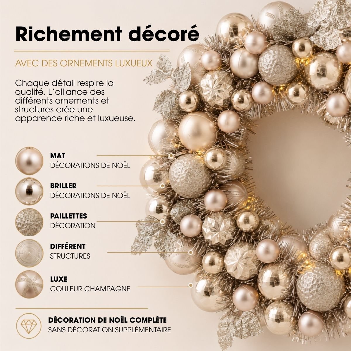 Couronne or, MICA DECORATIONS
