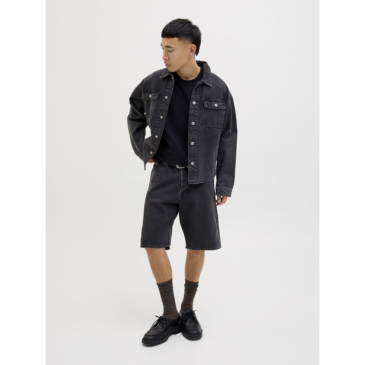 Shorts baggy nero , JACK & JONES
