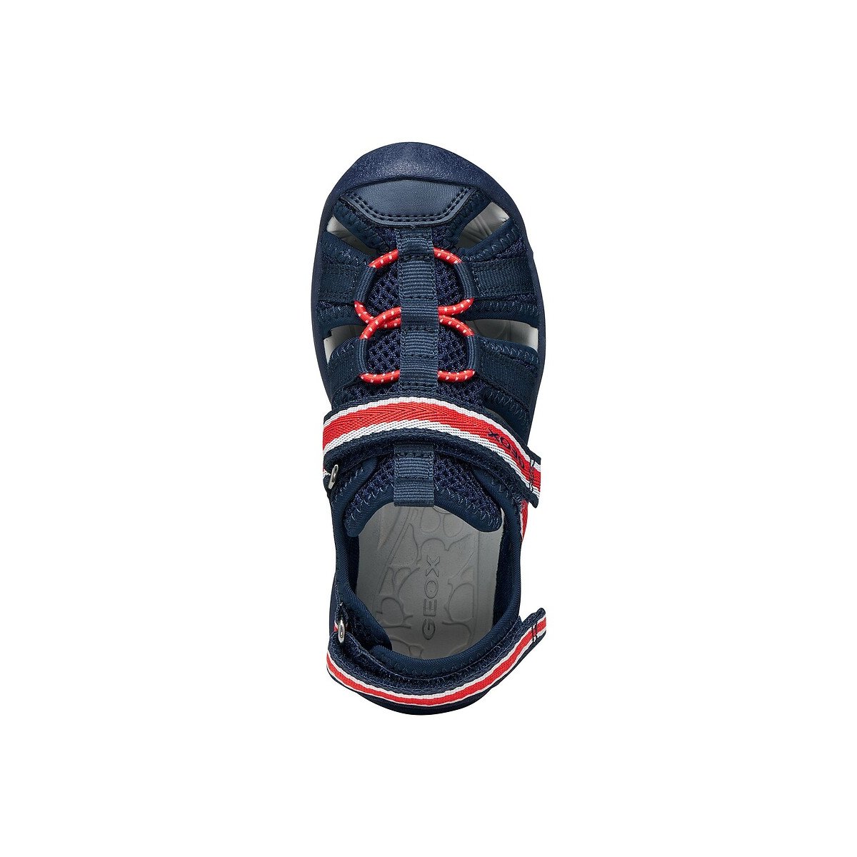 Kids Vaniett Closed Sandals navy blue/red, GEOX